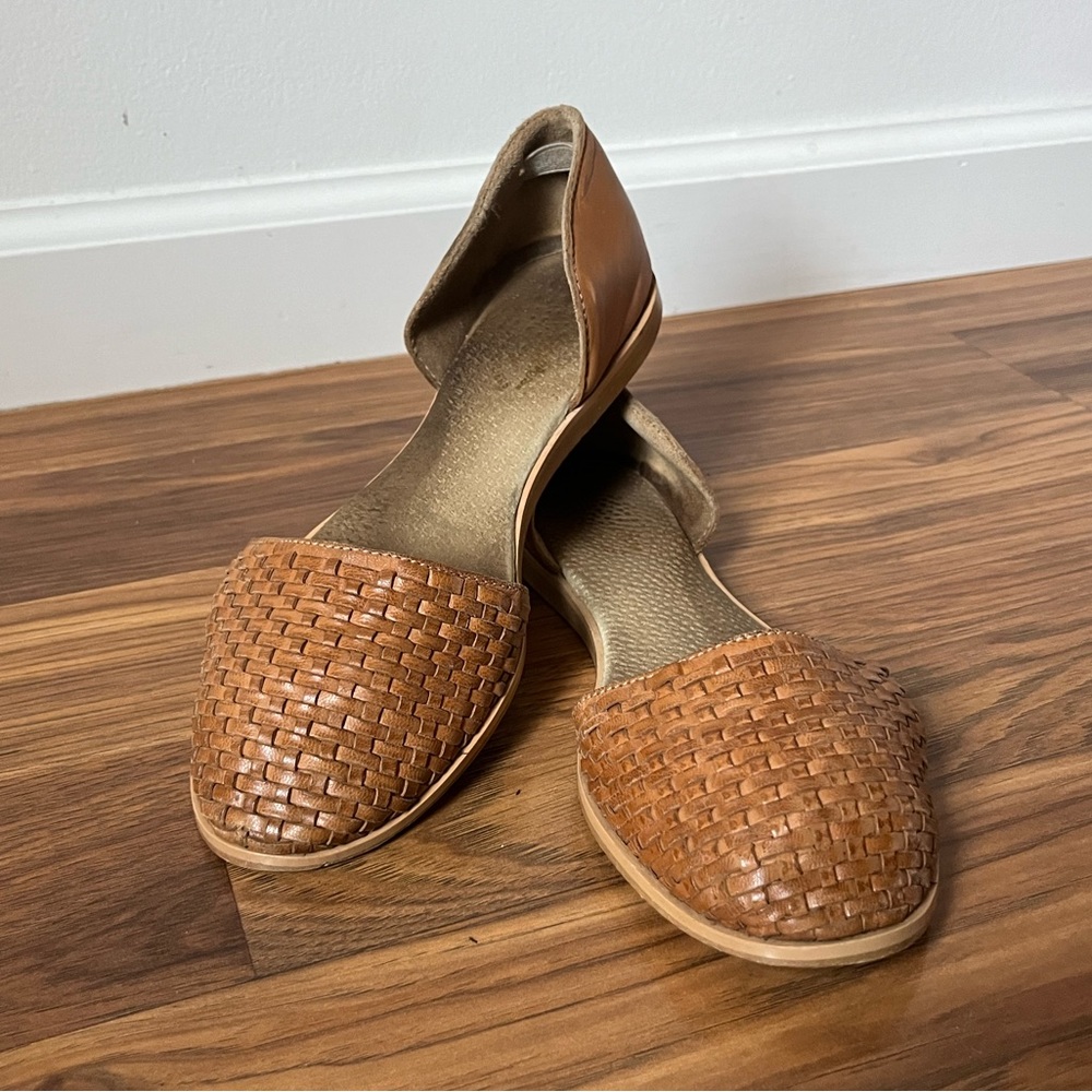 Seychelles woven leather huarache-style sandals women’s 7.5